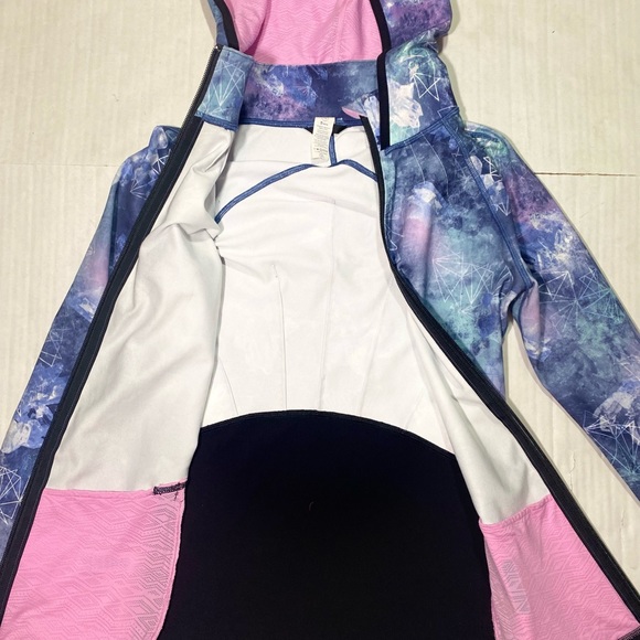 - Ivivva Abstract Colorful Design Girl’s Jacket Size 14 - Picture 7 of 13